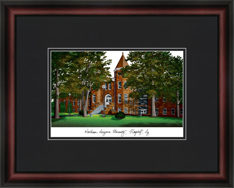 Cadre photo en lithographie ncaa northern arizona lumberjacks academic