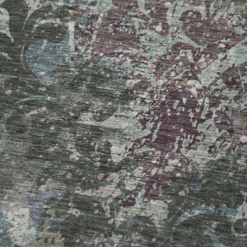 Jeté floral Sherpa ASB875 Addison, Fougère