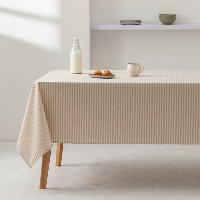 Pamphile Dining Linens, 240cm W x 140cm L, Linen