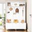 Grand portique de rangement avec banc ON-TREND