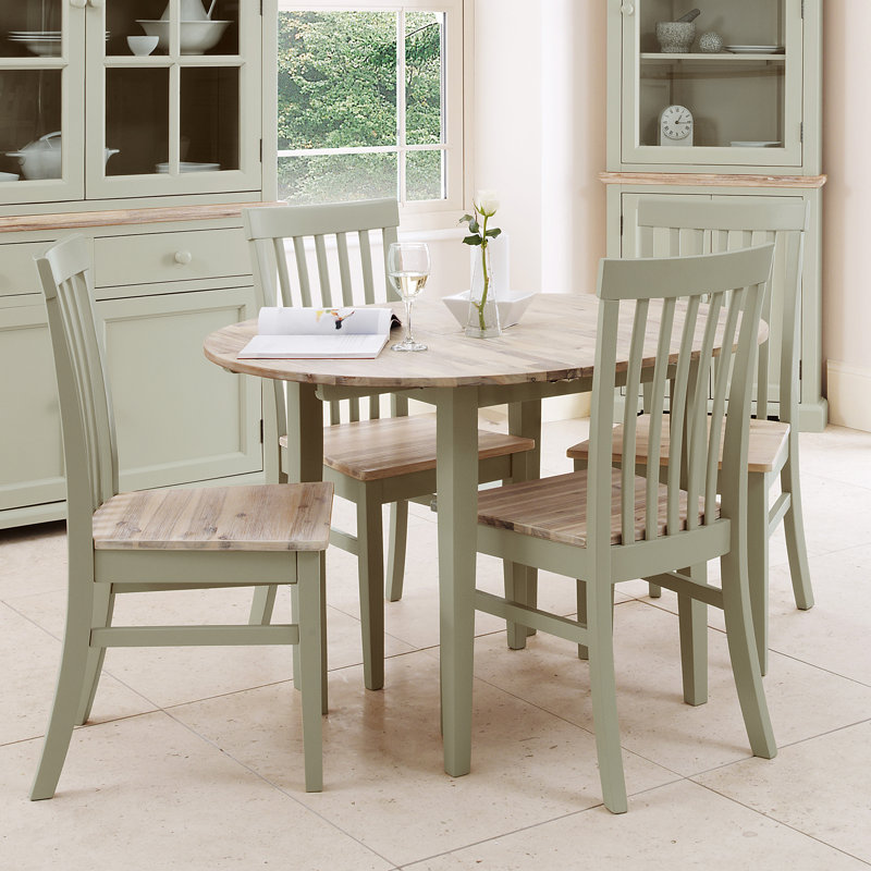 Taylor Slat Back Side Chair, Sage Green