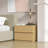 Commode empilable 2 tiroirs, petites commodes pour garde-robe, 23,6 po-1365286628