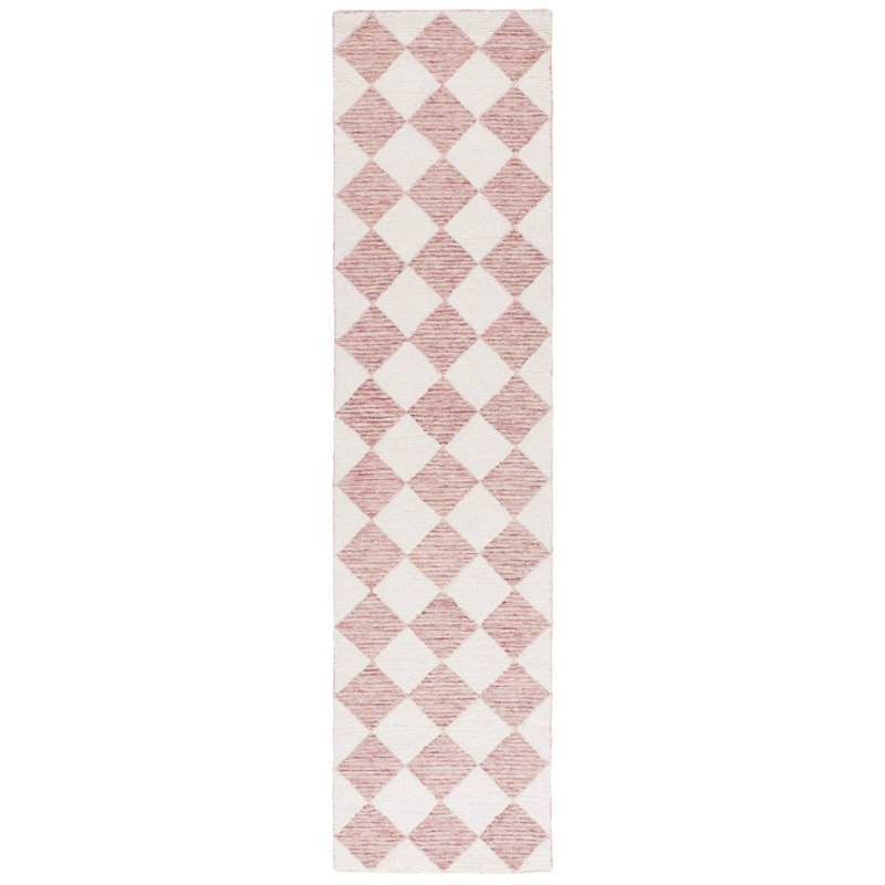 Tapis en laine Kirshon, Tapis de couloir 2 pi 3 po x 9 pi