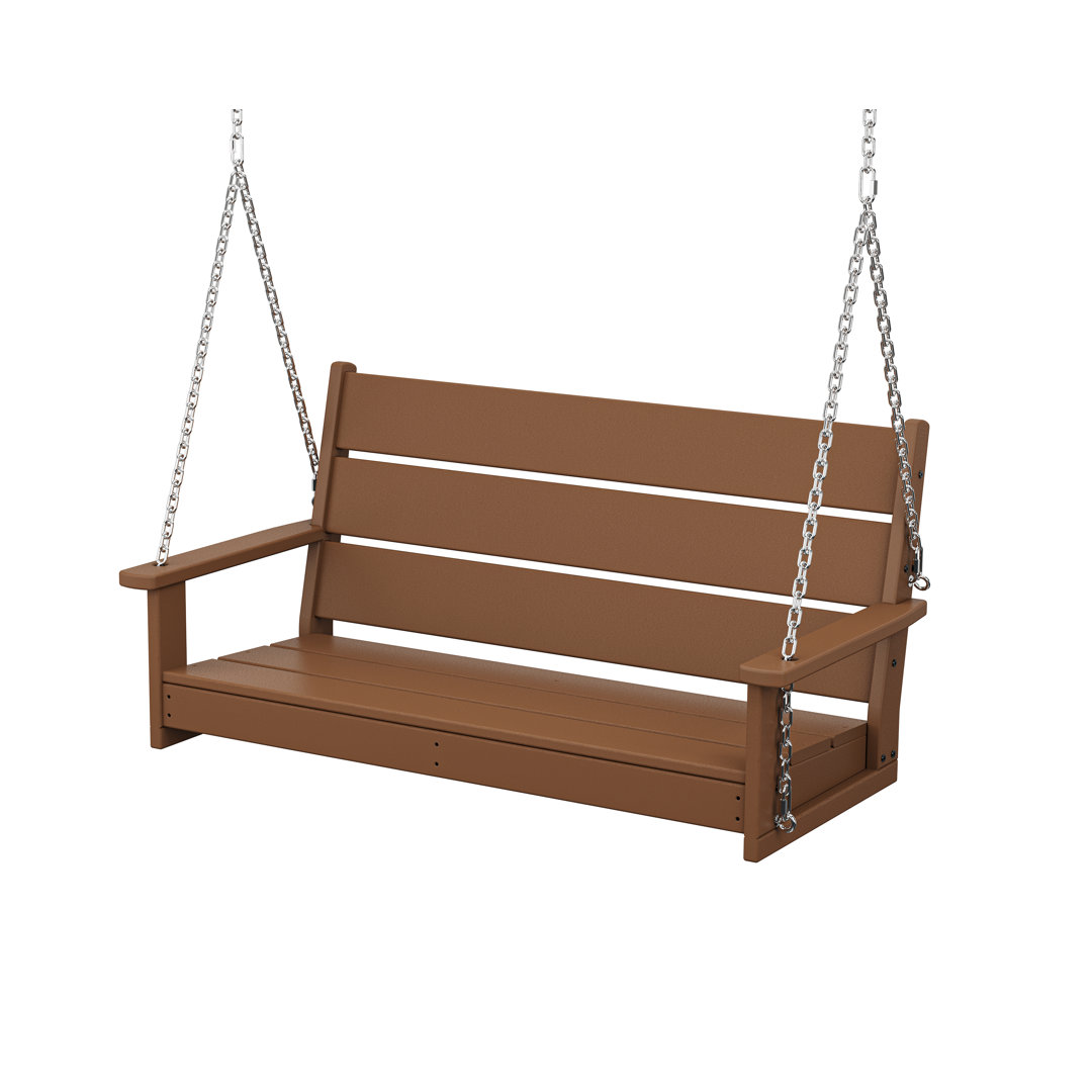 POLYWOOD Lakeside 2 Person Porch Swing POLYWOOD® 