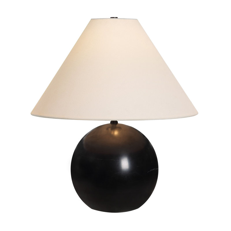 Standard Table Lamp by Renwil, Black, Ivory