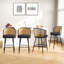 Tabouret rembourré Cane-107262890-107262892-124553566