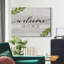 Welcome Home - Impression sur toile tendue-1049090527