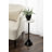 Round Marble and Metal Drink Table-2111102427