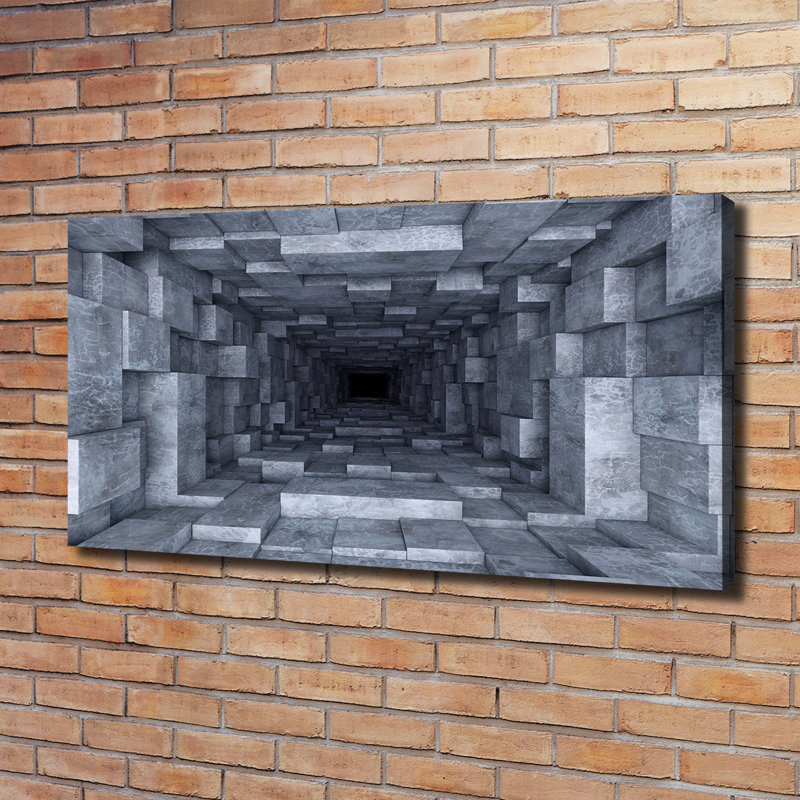 Tunnel 1 Piece Wrapped Canvas Wall Art