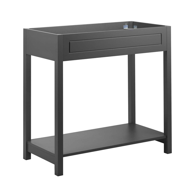 Armoire de meuble-lavabo 36 po Altura, gris