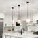 Parkmont Plug & Play 1-Light Pendant in Transitional and Modern Style-87.38 Inches Tall and 8 Inches Wide