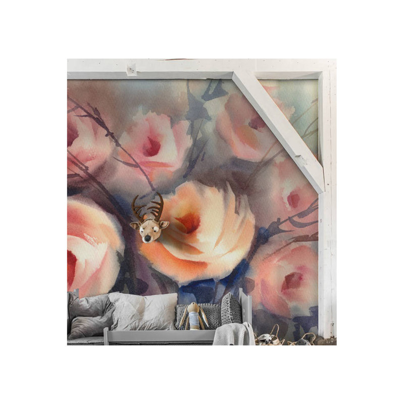 Cassaundra Matte Peel and Stick Mural, 152 x 104cm