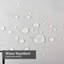 Rideau de douche abstrait à 12 crochets-855626801