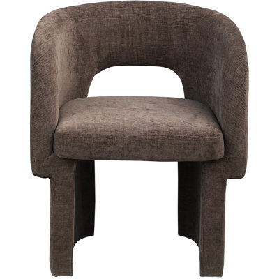 Chenille Fabric Dining Chair
