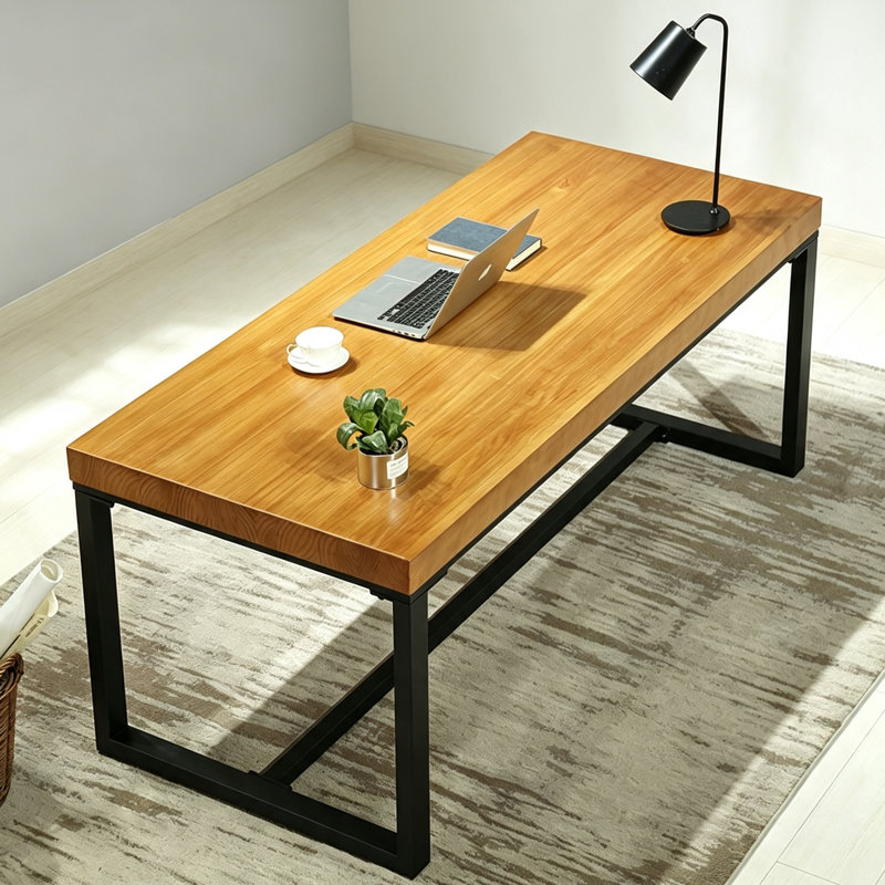 Bureau simple et multifonctionnel, 29.52" H x 78.74" W x 31.49" D