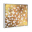 Animaux, papillons dorés dans le vent, insectes - peinture sur toile-50590043-50590045