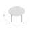 Alyisa Round Solid Wood Outdoor Dining Table Yes , 47.25 " W 47.25 " D