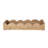 Mango Wood Scalloped Tray, Natural