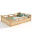 Lit double en bois massif pour enfants avec garde-corps pleine longueur pour enfants-174457120-174457122