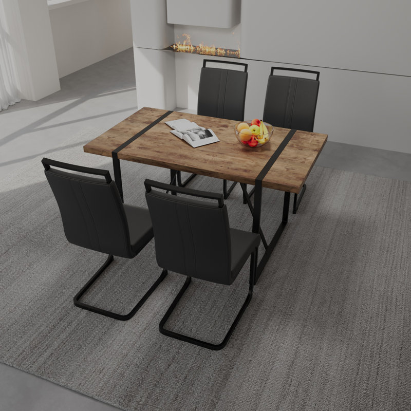 Ensemble de chaises de salle à manger 55 po