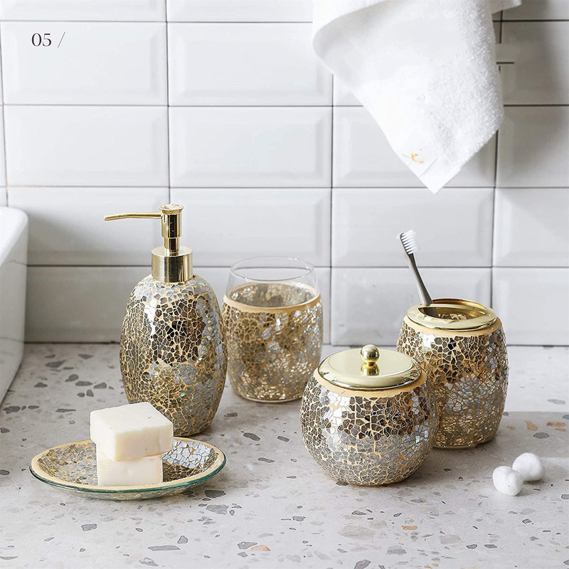 Bhawna Bathroom Accessory Set