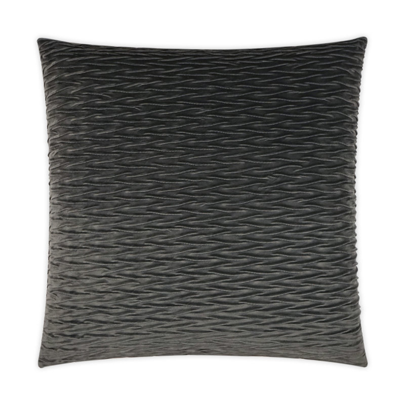 Sophia Pillow Cover & Insert, Steel, Square 20"
