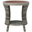 Table d'appoint, table basse d'extérieur en osier-361480307-361480306