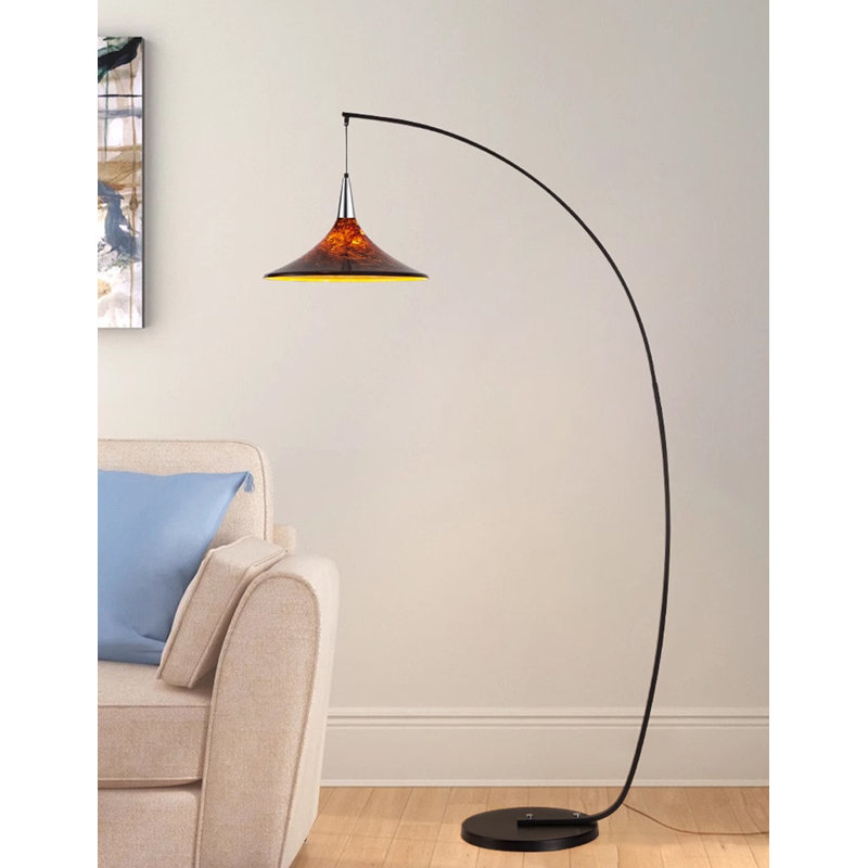Vintage Lava Pattern Hanging Cone Arch Standing Light Decor
