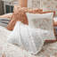 Ensemble de literie en percale de coton de qualité supérieure, conception réversible avec coussins décoratifs pour lit double / grand