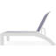 Chaise longue sans accoudoirs empilable en polymère Dune-98940432-98940401