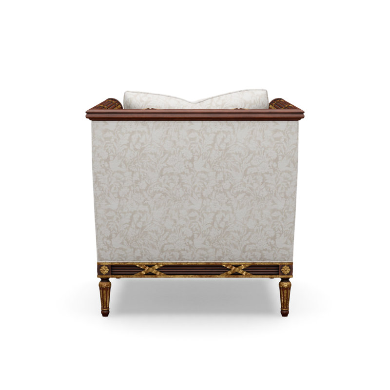 The Regent's Visit  Accent Chair, Everly Linen