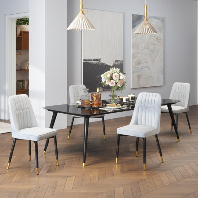 Chaise d'appoint moderne pour salle à manger et salon