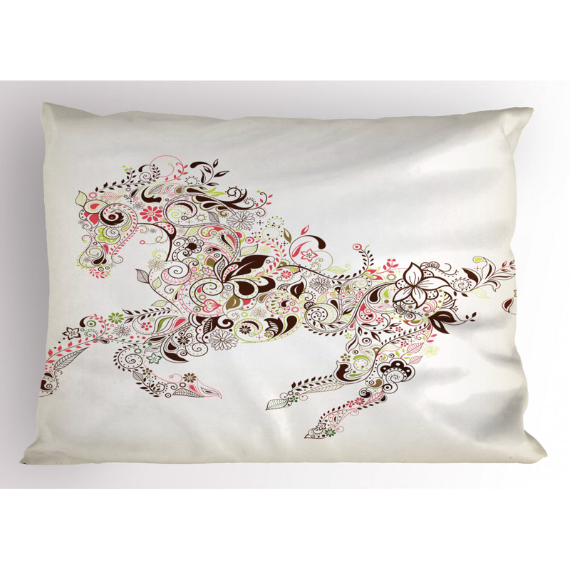 Polyester Floral Sham Set, Twin