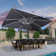Bohusiavice Rectangular Cantilever Umbrella with Base