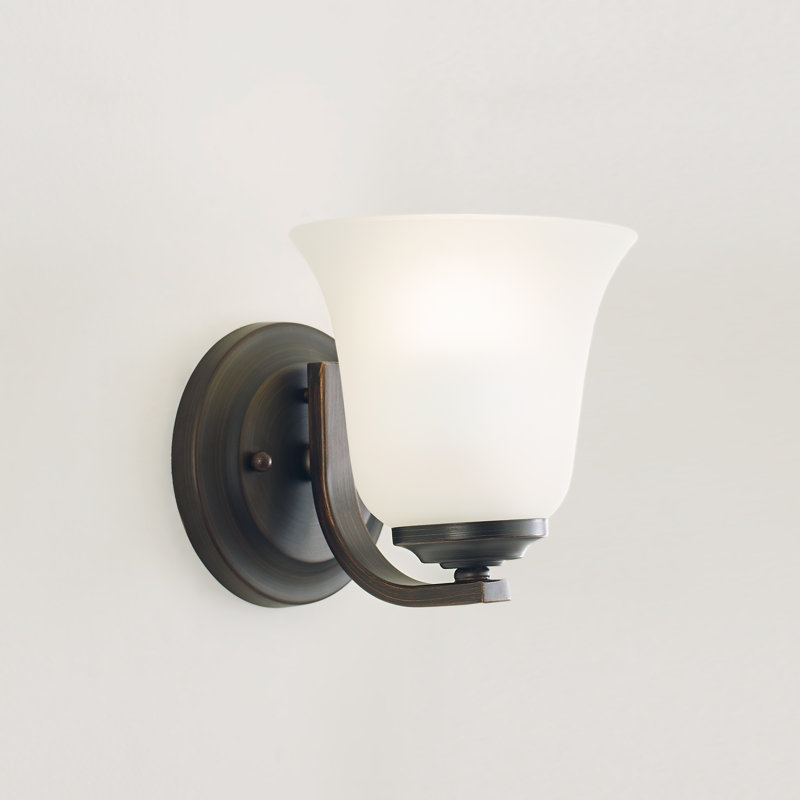 Emmons One Light Wall / Bath Sconce from Generation Lighting , No, Bronze