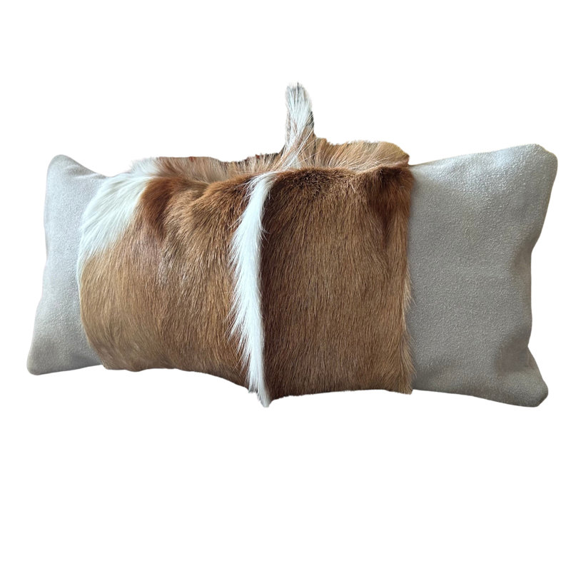 21X9" Springbok Grey Suede Pillowcase