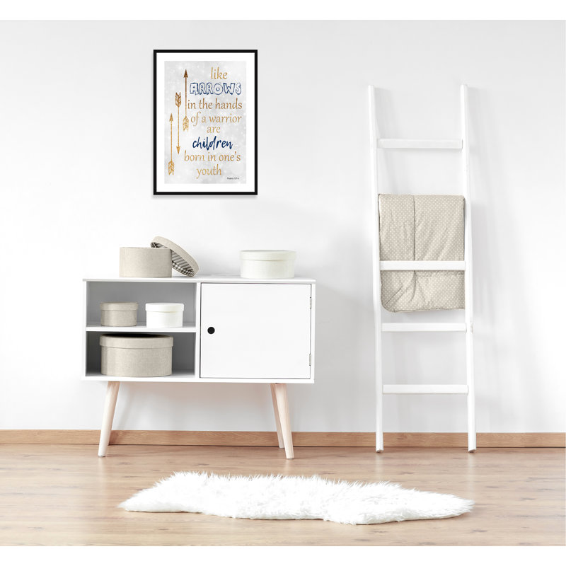 Impression sur papier pour enfants, H 34,5 po x l 24,5 po x P 1,18 po, Encadré de boîte noir