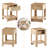Alpern 15.75" Wide Rattan Drawer Natural End Table, WIth Open Storage Space With Mid-level Cut-outs And Solid Wood legs Side Table-996975553