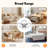 Katrinna Acrylic LED Flush Mount-1462562555