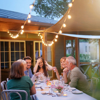Outdoor 25 - Bulb 50'' Solar Powered String Light