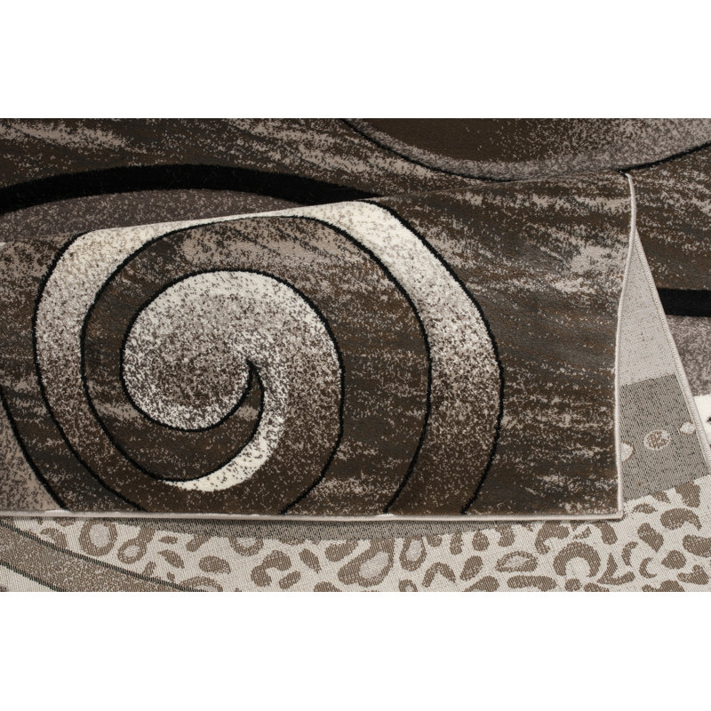 Nekizia Abstract Indoor Rug, Rectangle 7'11" x 10'6"