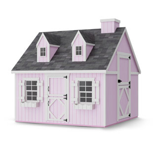 Cape Cod Outdoor Wood Playhouse