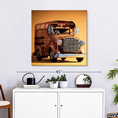 Ancien autobus scolaire