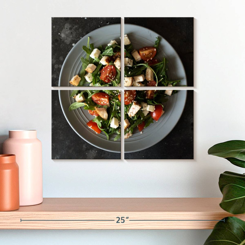 Salade de poulet à la feta Yarlin, H 18 po x l 18 po