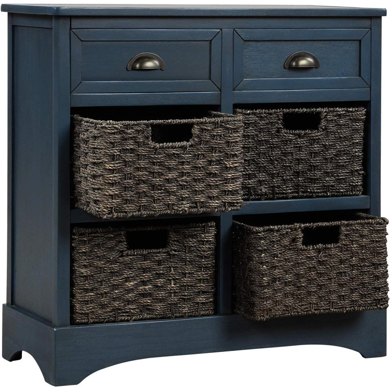 28 Buffet, Bleu marine antique