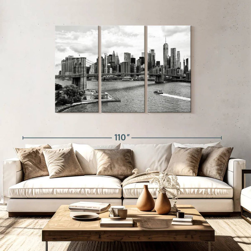 Rorry The NYC Skyline, 48" H x 74" W