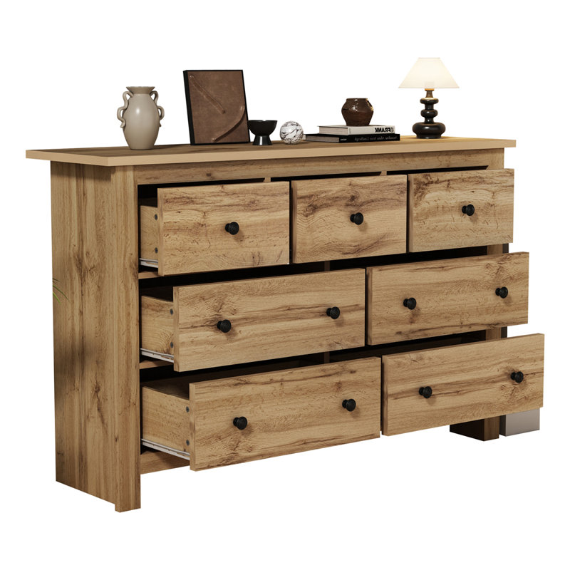 7 - Drawer Rectangle Accent Chest