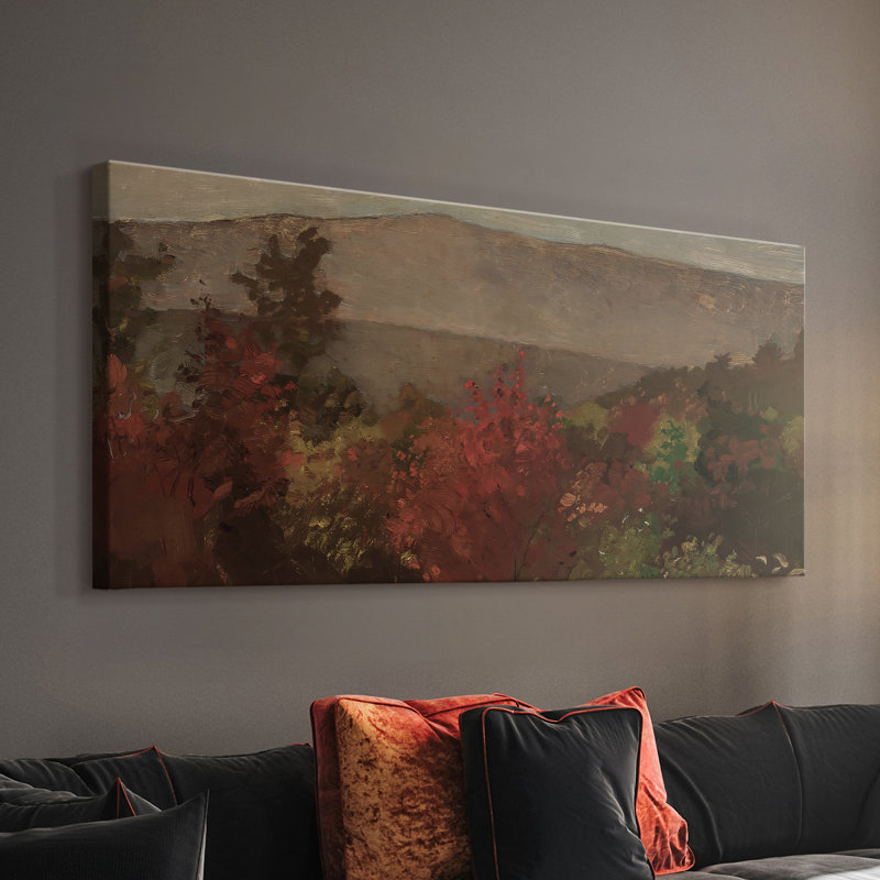Série paysage - CDLX III - Toile tendue avec châssis - Prêt à accrocher, H 24 po x l 48 po