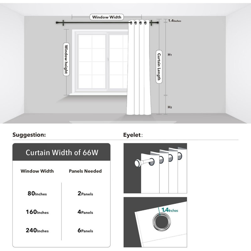 Blackout Curtain Panel Pair