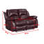 Kaylan 2 Seater Faux Leather Reclining Sofa-637085229